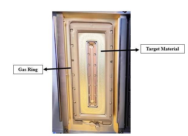 TiO2 refractive index and dispersion curves vs oxygen ratio KDF reactive sputtering