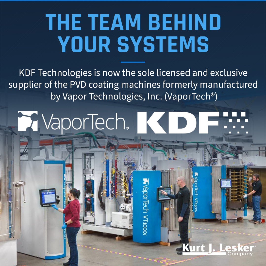KDF Technologies Expands Support and Technology Solutions for VaporTech Customers